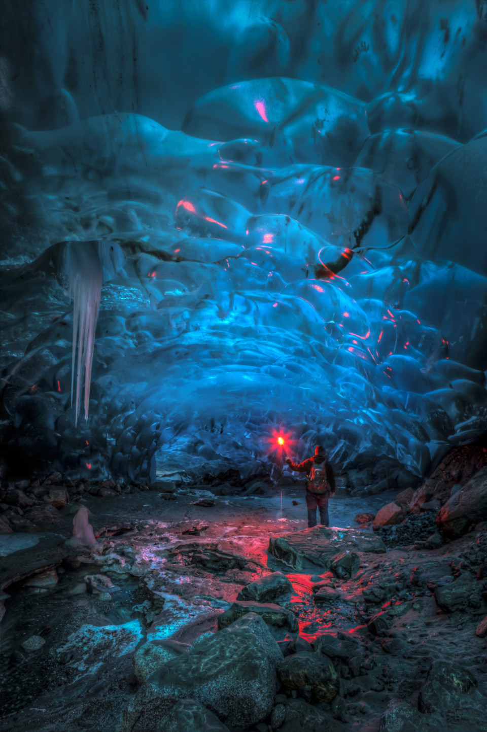 Incredible Alaskan Ice Cave