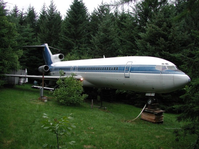 Дом-самолет Boeing 727 2