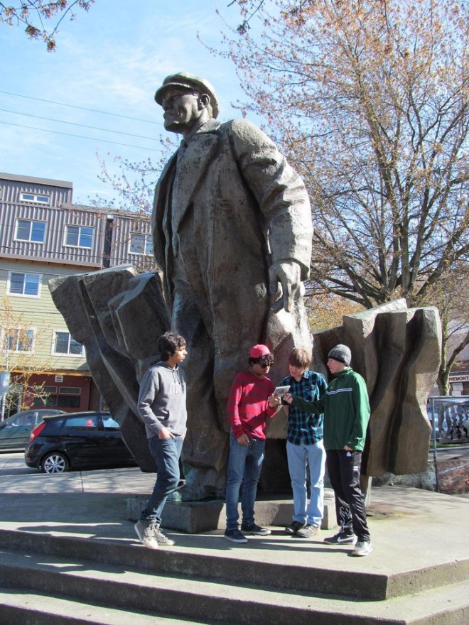 Памятник Ленину в Сиэтле
