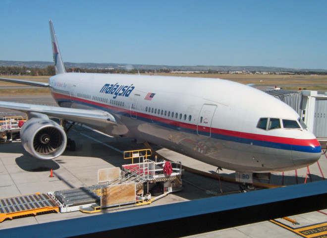 Последнее фото Боинга-777 перед взлетом