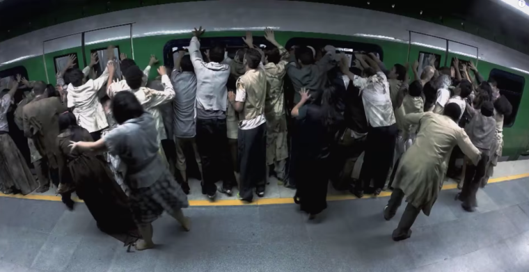 Зомби в метро